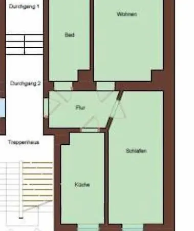 Soul-apartment Terrasse Privat-parkplatz Boxspringbett 55zoll Tv Wlan Appartement *